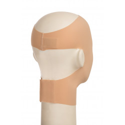 002 Маска закрытая после операций липосакции зон лица, подбородка, шеи, подтяжки, нитей, фейслифтинга