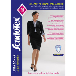 479 Колготки компрессионные Scudotex (15-18 mmHg) 70 den нестандартного размера